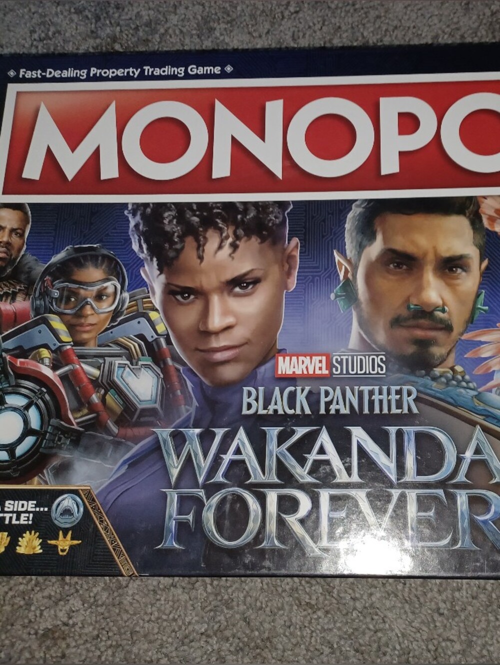 Monopoly Black Panther Wakanda Forever Board Game